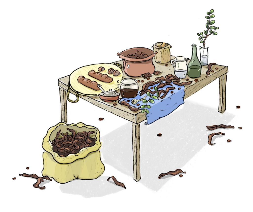 Carob-As-Food-Table